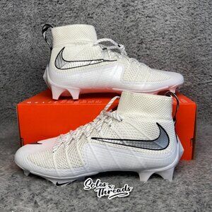 Nike Vapor Edge 360 Untouchable Football Size 11.5 Men White Black FQ0235-102